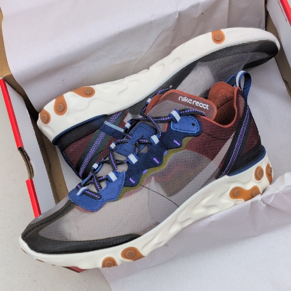 Nike React Element 87 - Dusty Peach - Men's Size 11 ( AQ1090-200 )